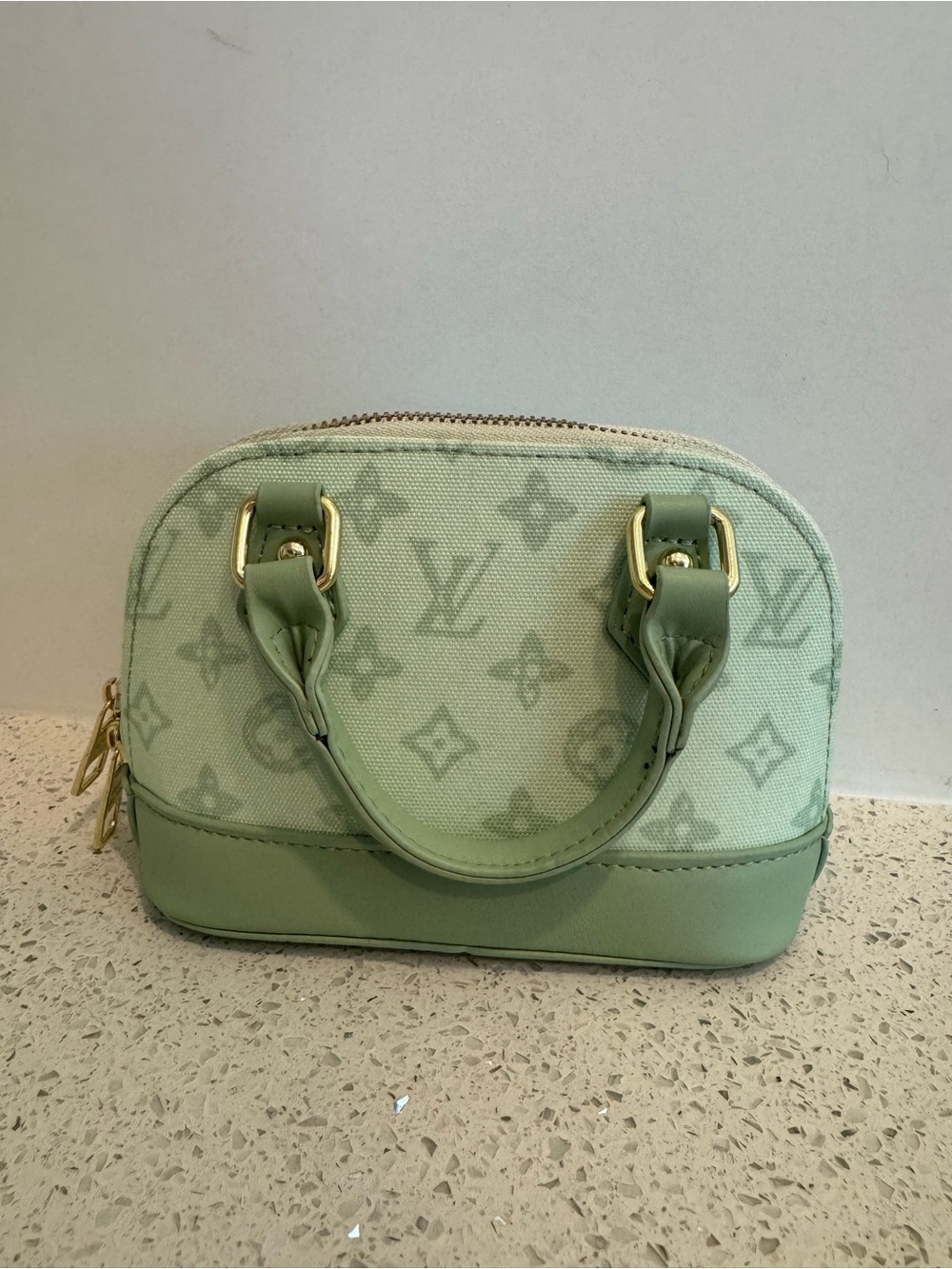 Mint Green Mini Teal Handbag